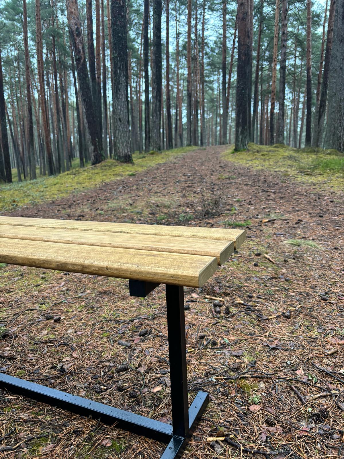 Two-Seater Garden Bench